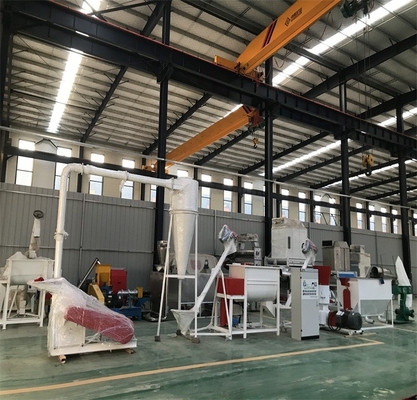 ISO 5TPH Animal Feed Pellet Production Line ODM Mini Cattle Feed Machine